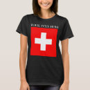 Search for swiss flag tshirts Switzerland