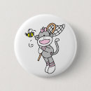 Search for sock monkey badges Cute