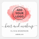 Search for hair and makeup stickers Script