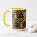 Search for black and copper mugs Pattern