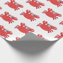 Search for crab wrapping paper Fish