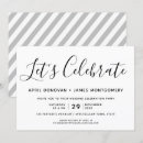 Search for lets celebrate wedding invitations Elegant