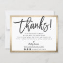 Search for professional business thank you cards Modern