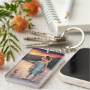 Search for create your own template rectangular key rings Cute