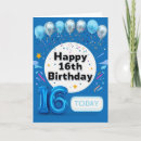 Search for son 16th birthday cards For kids