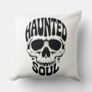 Search for halloween throw cushions Black white