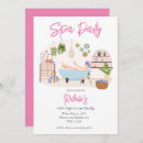 Search for manicure pedicure birthday invitations Modern