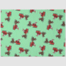 Search for santa claus tissue paper Red