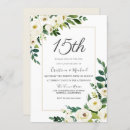 Search for 15th wedding anniversary invitations Floral