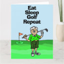 Search for funny golf retirement cards For him