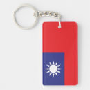 Search for republic of china key rings Flag