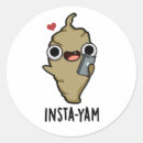 Search for yam stickers Vegetable pun