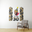 Search for 30th birthday backdrops Black