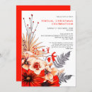 Search for foliage christmas invitations Botanical