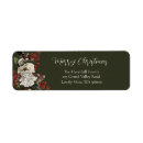 Search for christmas font for the return address labels Elegant