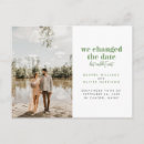 Search for elopement postcards wedding announcement cards We got married