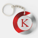 Search for faux rounded key rings Metallic
