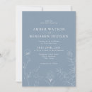 Search for slate blue wedding invitations Floral