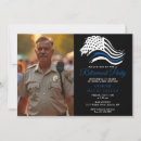 Search for police retirement invitations Modern