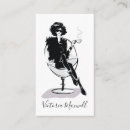 Search for woman business cards Feminine