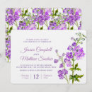 Search for larkspur invitations Purple