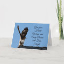 Search for bird of prey cards Blue sky