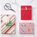 Search for red and green wrapping paper Xmas