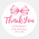 Search for birthday thank you stickers Script
