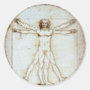 Search for vitruvian man stickers Renaissance