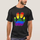 Search for furry rainbow tshirts Paw