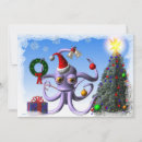 Search for octopus christmas cards Xmas