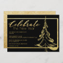 Search for glitter christmas invitations New years eve