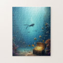 Search for scuba puzzles Diver