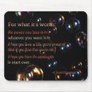 Search for famous saying mousepads Motivational