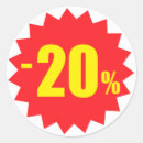 Search for 20 stickers 20 percent off