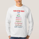 Search for fruit of the spirit tshirts Peace