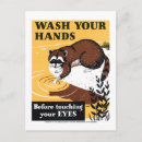 Search for washing hands postcards Health