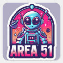 Search for area stickers Alien