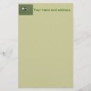 Search for golf stationery paper Golfer