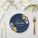 Search for lemon paper plates Lemon bridal shower