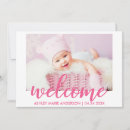 Search for welcome birth announcement cards Baby