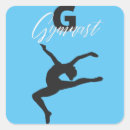 Search for light blue monogram stickers White