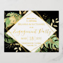 Search for tropical engagement party invitations Palm leaves