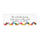 Search for tartan return address labels Colourful