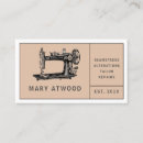 Search for tailor alterations business cards Dressmaker