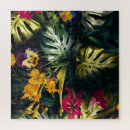 Search for palm leaves puzzles Tropical