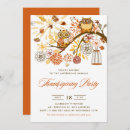 Search for orange thanksgiving invitations Autumn