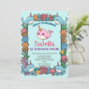 Search for cute narwhal invitations Watercolor