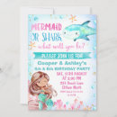 Search for mermaid shark Under the sea