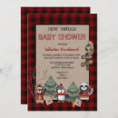 Search for buffalo check baby shower invitations For her